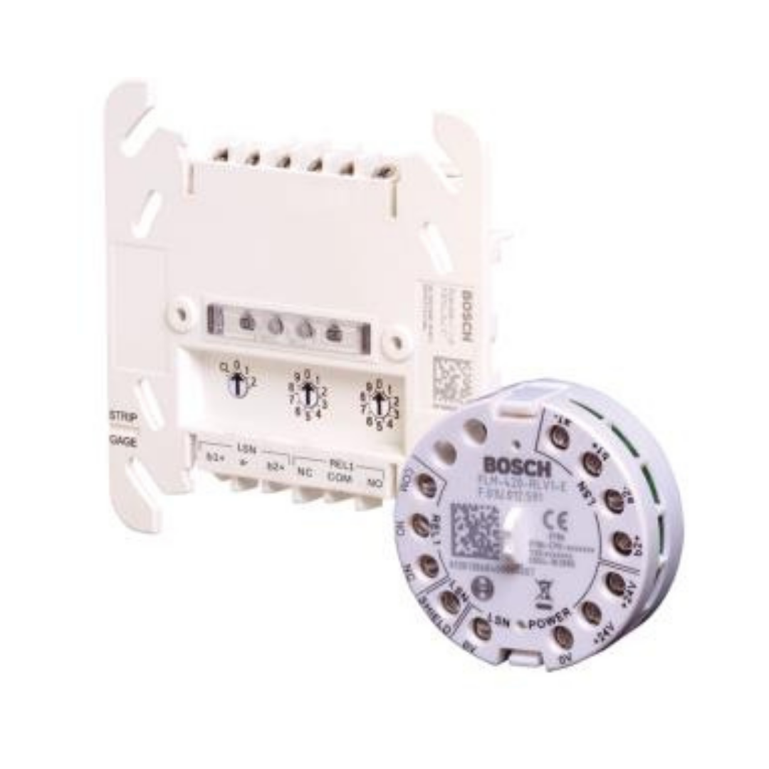 Bosch FLM‑420‑RLV1 Alçak Gerilimli Röle Arayüzü Modülü